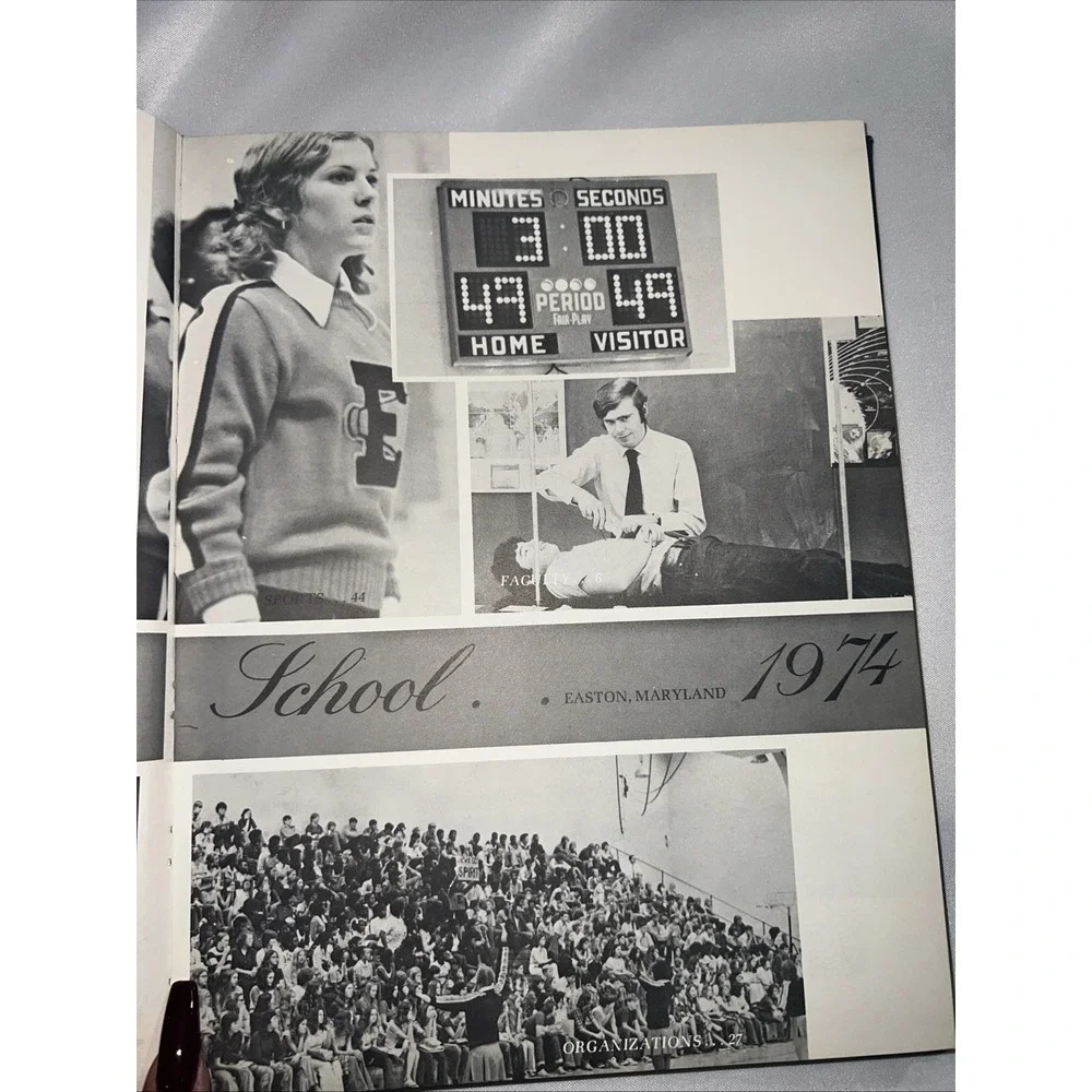 1974 easton High School Yearbook from‎ Maryland